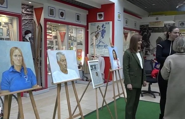 Открытие выставки «Спортивный характер»