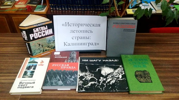 Историко–патриотический час «Калининград – в сердце каждого»