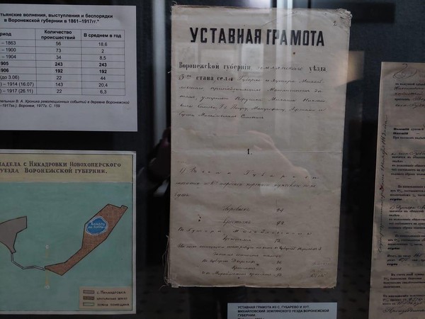 Тематическая беседа по предмету «Уставная грамота села Губарево и хутора Михайловский»