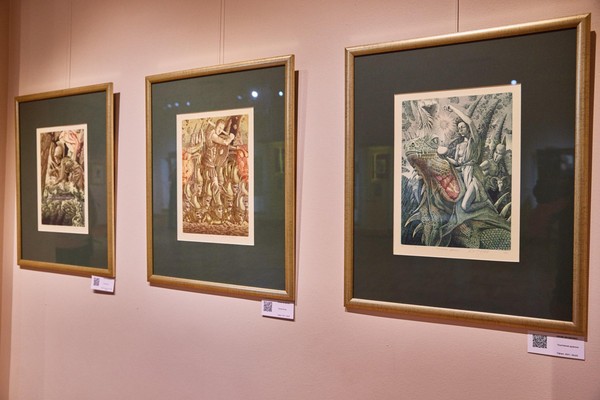 Выставка «Юрий Яковенко. Прикосновение к вечности. Офорты»