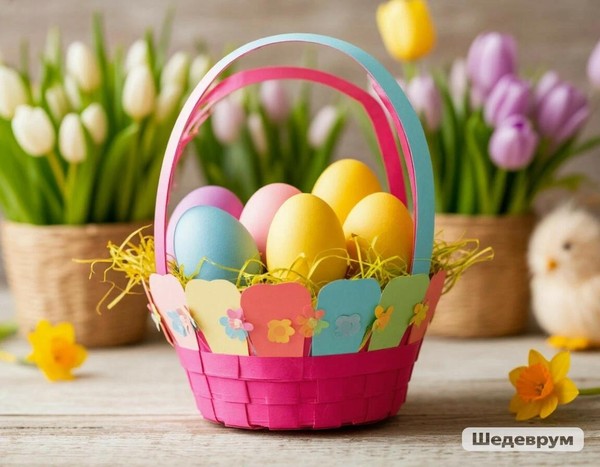 Мастер-класс «Пасхальная корзинка»