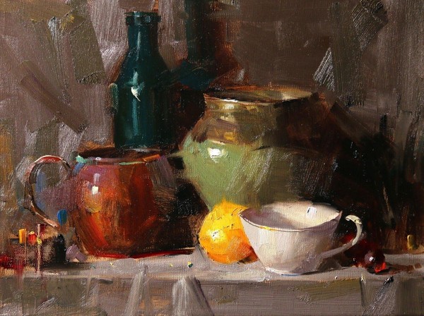Мастер-класс «Натюрморт маслом»