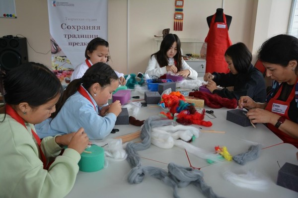 Мастер-класс «Войлочный ковер»