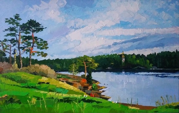 Открытие персональной выставки Михаила Старчака «Валаам»