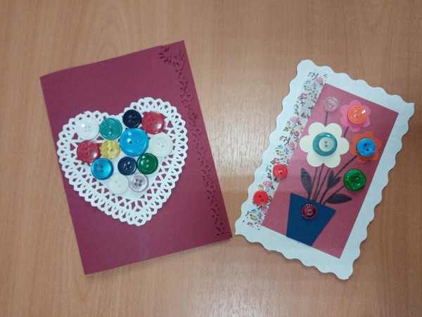 Мастер-класс «Весенняя открытка»