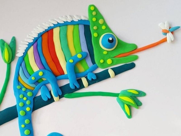 Мастер-класс Хамелеон