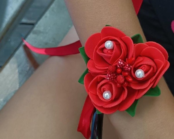 Мастер-класс «Весенний букет из лент»