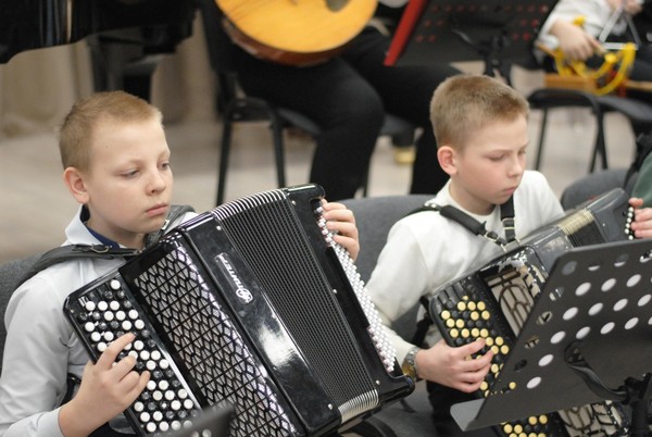 Концерт «Весенние мотивы» учащихся класса баяна и аккордеона