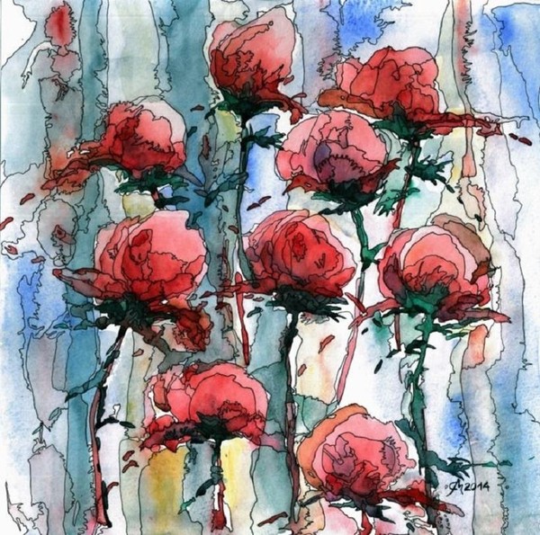 Музейное занятие «Парная графика: акварель и тушь»