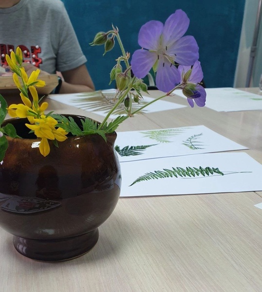 Курс "Акварельная ботаническая иллюстрация"! старт в апреле.