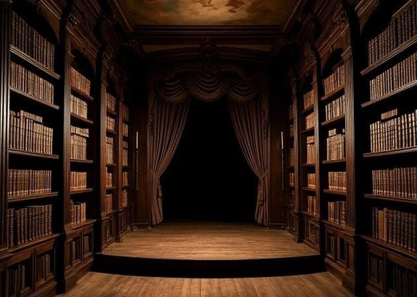 Выставка-обзор «Театр и книга»