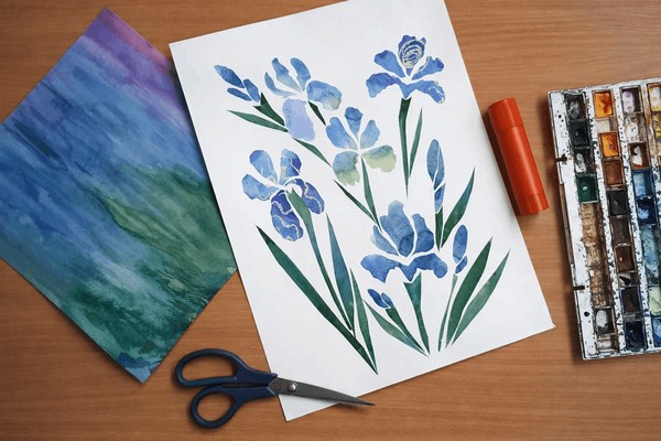 Мастер-класс «Декоративные ирисы»