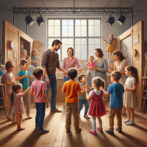 «Семейная театр-лаборатория» ко всемирному Дню театра