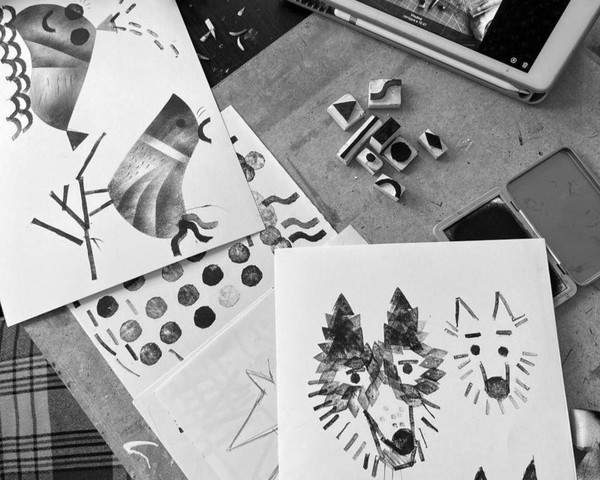 Мастер-класс «Трафарет и штамп»