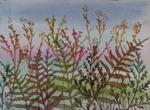 Семинар-практикум по акварельной живописи «Травы»