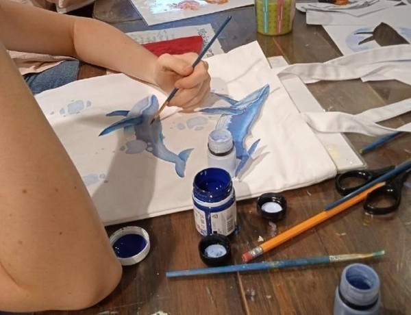 Мастер-класс по росписи текстильного изделия