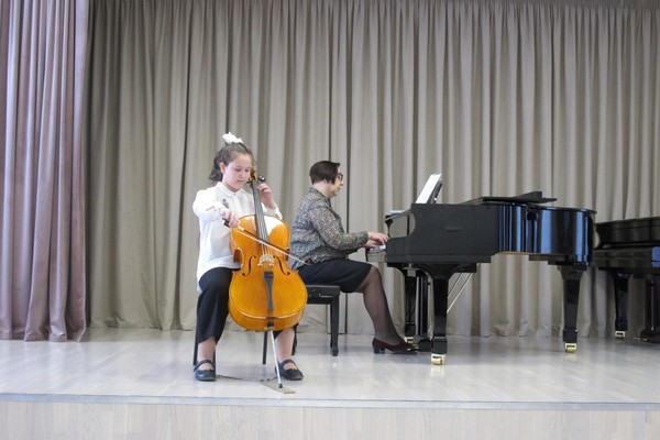Концерт «Весенняя фантазия» учащихся класса виолончели