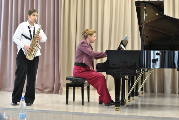 Концерт «Весенний блюз» учащихся класса саксофона