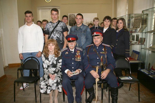 Музейный урок «Старейший казачий атаман»