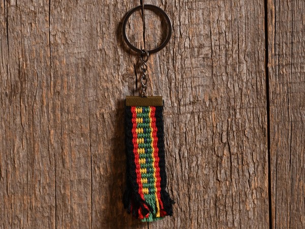 Мастер-класс «Тканый брелок»