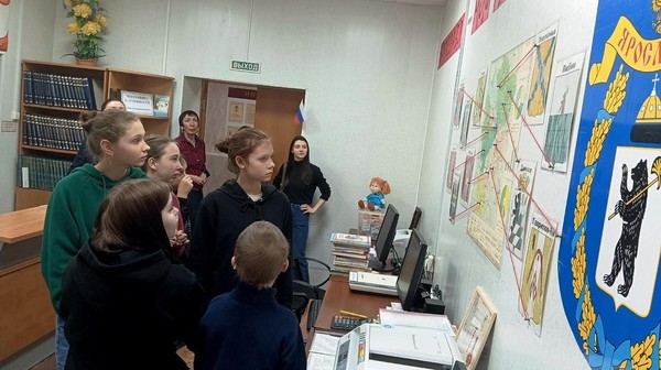 Экскурсия «Знакомство с библиотекой»