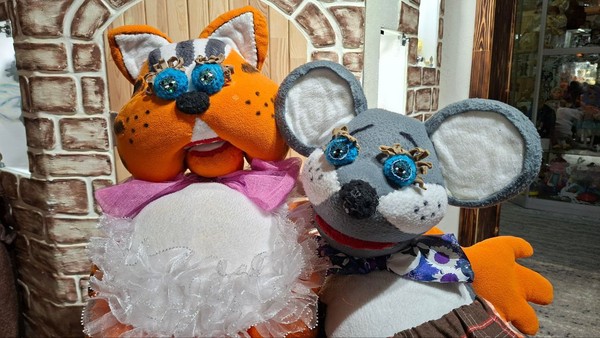 Весёлый мышонок