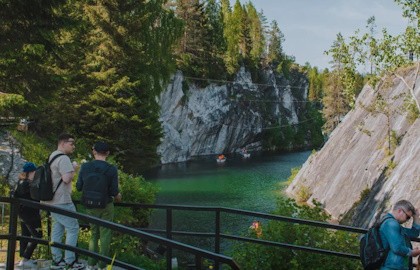 Чудеса мраморного каньона Рускеала