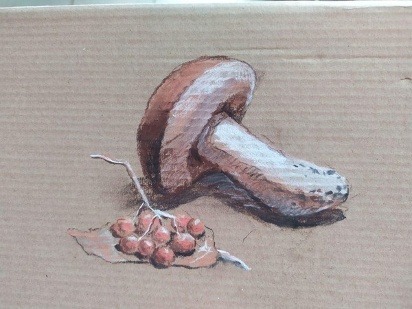 Мастер-класс «Натюрморт сепией и сангиной»