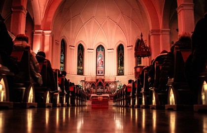 Хор Минина. Маленькая торжественная месса. Россини при свечах