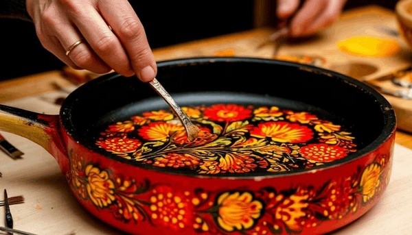 Мастер-класс «Хохломская роспись деревянного пано»