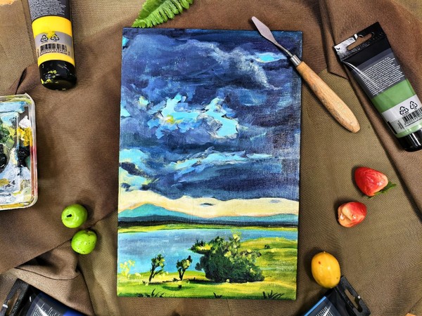 Арт-встреча «Пейзаж озера Мылка»