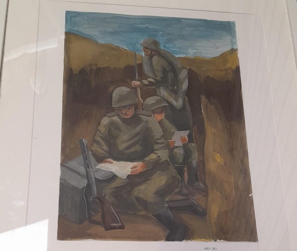 Выставка ко дню защитника Отечества