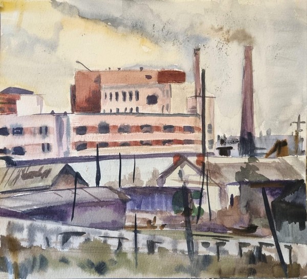 Персональная выставка Наталии Савиной-Кустанович «Юношеские рисунки жены художника»