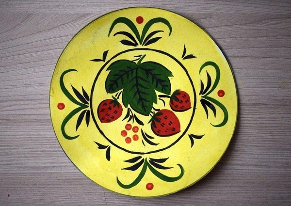 Мастер-класс «Золотая хохлома»