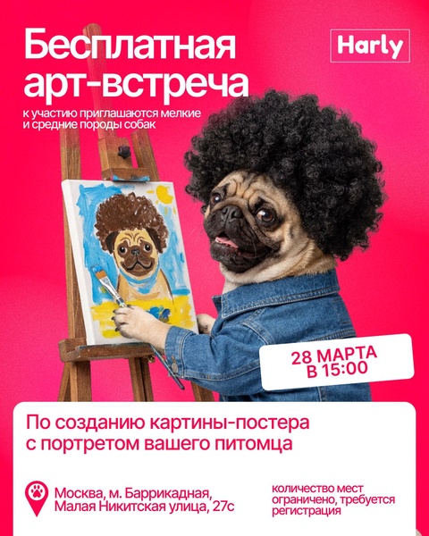 🎨 Арт-встреча с вашим хвостиком