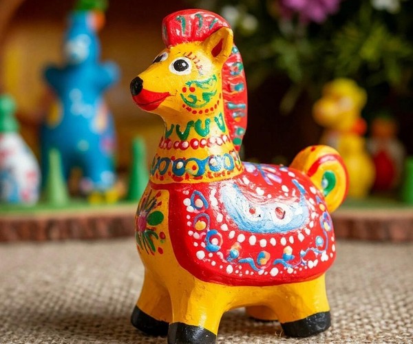 Практикум «Русская народная игрушка из воздушного пластилина»