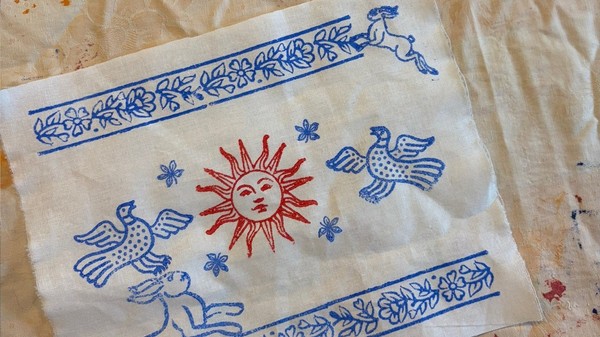 Ремесленный урок по набойке