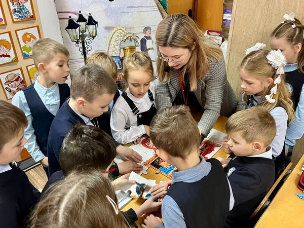 Интерактивное занятие «Книжная мозаика»