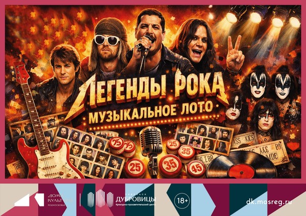 Музыкальное лото «Легенды рока»