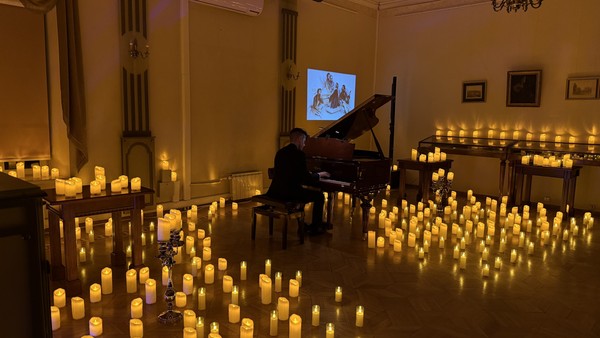 Шопен, Григ, Рахманинов: шедевры фортепианной музыки при свечах