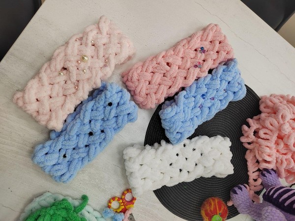 Творческая мастерская «Вяжем вместе» по созданию повязки на голову