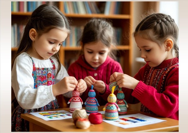 Мастер-класс «Куклы из ниток: народные традиции»