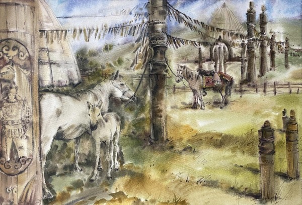 Экскурсия «Мой мир акварели»