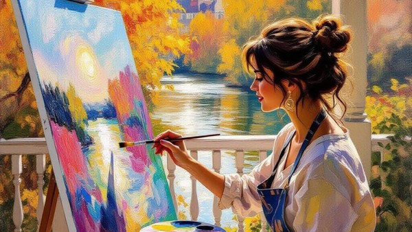 Живопись акрилом