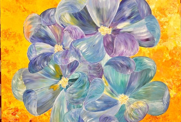 Персональная выставка художника Алекса Котта «Путь цветов»