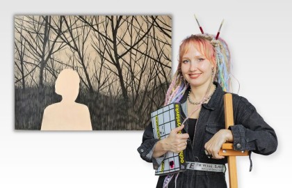 Мастер-класс по графике Ксении Дудкиной