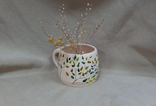 Мастер-класс по гончарному делу Кружка «Весенняя»