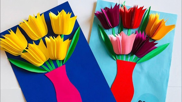 Мастер-класс «Открытка для мамы»