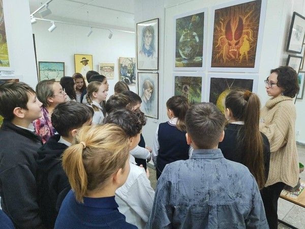 Экскурсия по выставке «Петербургская графика»