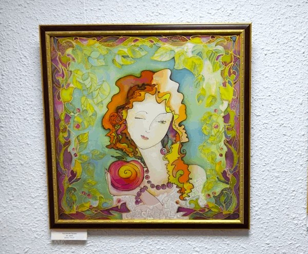 Художественная выставка «Женщина и цветы»